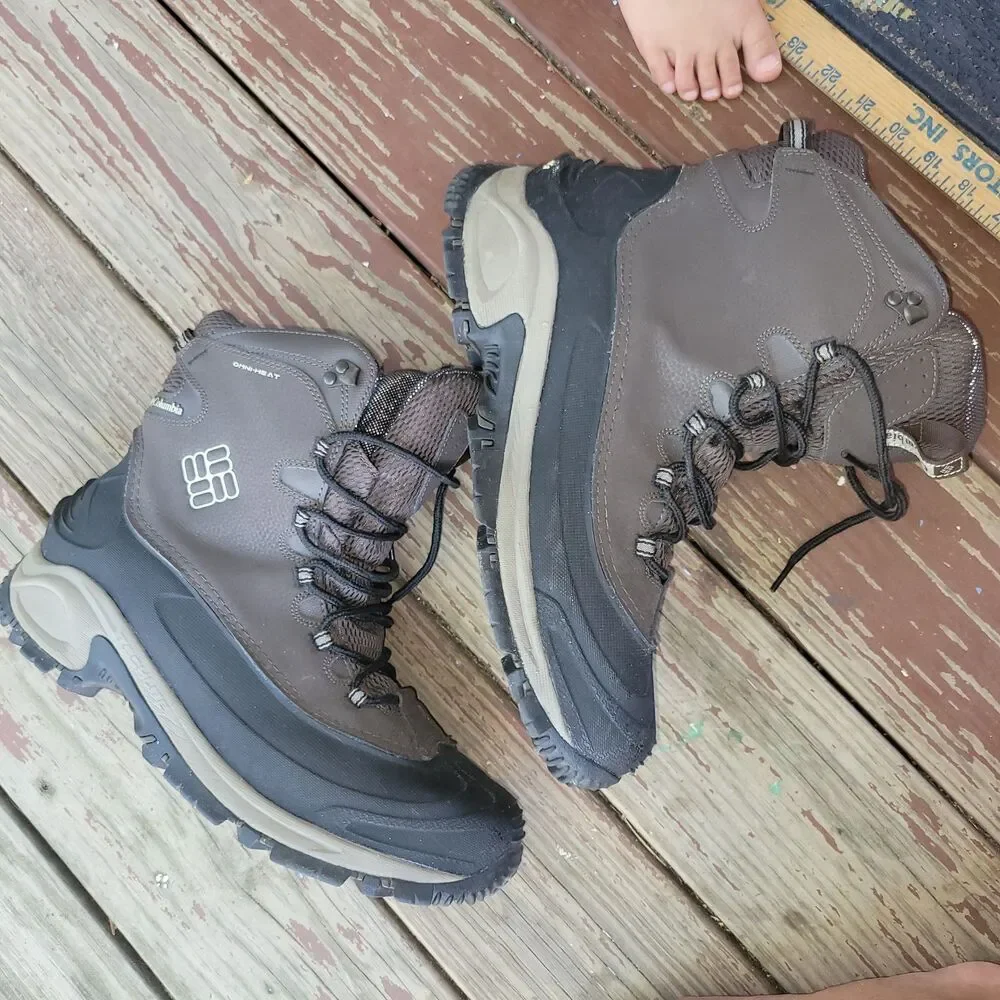 Columbia Arctic Trip Omni Heat Lace Up Waterproof Winter Boots Men’s Size 13 US